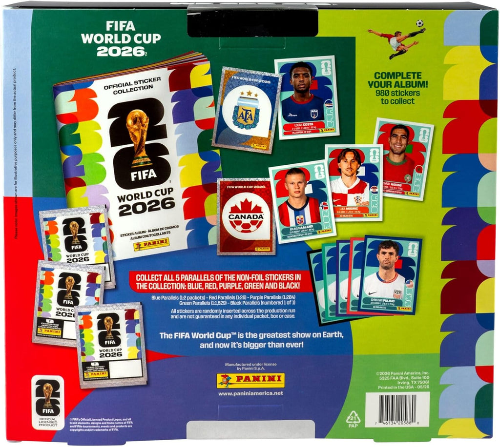 2026 Panini FIFA World Cup Sticker Exclusive Box